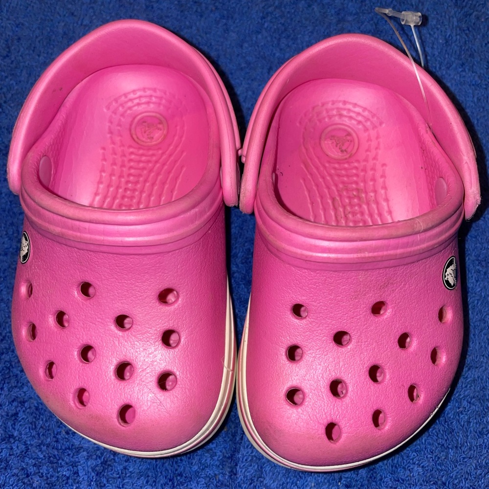 Kids Pink Clogs 4/5